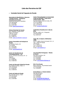 Lista de Parceiros CSF
