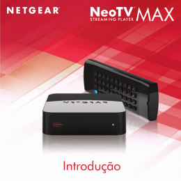 NETGEAR NeoTV Streaming Player (NTV200) Installation Guide
