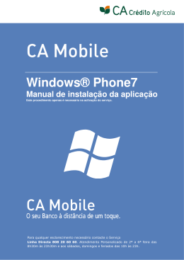 Manual CA Mobile