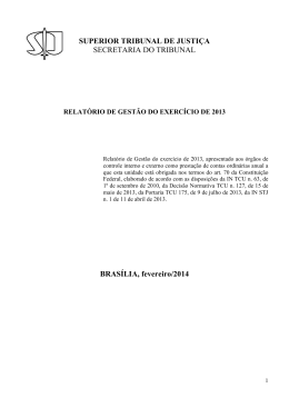 2013 - Superior Tribunal de Justiça