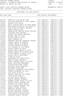 Anexo F&eacute;rias &ndash; Maio 2013