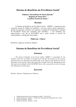 Previd&ecirc;ncia Social
