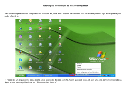 Tutorial para achar o MAC no Windows XP