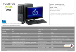 Sistema Operacional Linux Processador Intel® CoreTM i3 HD de