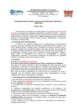 EditalPIBIC-2014 - PPG