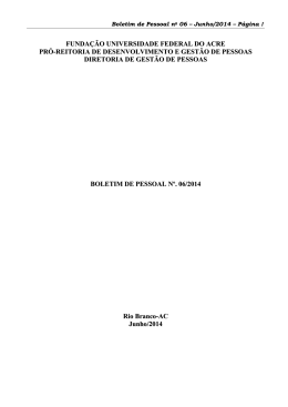 Clique aqui para visualizar - Universidade Federal do Acre