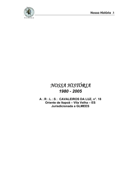 nossa história - 1980