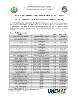 Edital complementar 002