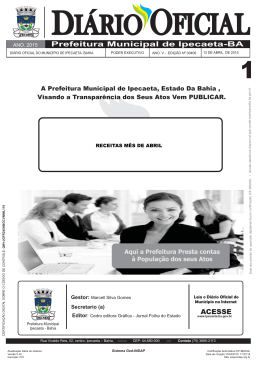 DI&Aacute;RIO DI&Aacute;RIO OFICIAL