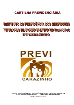 faça o da cartilha do previcarazinho em pdf.