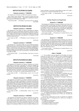 Diário da República, 2.ª série — N.º 122 — 26 de Junho de 2009