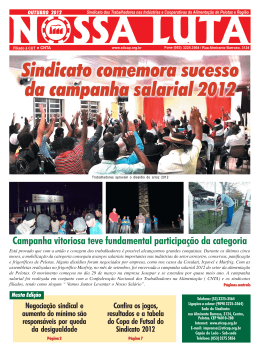 jornal alimenta&ccedil;ao outubro.P65 - Sindicato dos Trabalhadores nas
