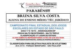 23/10/2012 - Parabéns Bruna Silva Costa