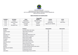M&Eacute;DIO INTEGRADO EM AGROPECU&Aacute;RIA Turma - IF Sert&atilde;o-PE
