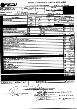 FEDERAÇÃO DE FUTEBOL DO ESTADO DO RIO DE JANEIRO