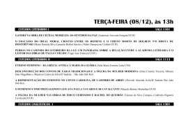TERÇA-FEIRA (08/12), às 13h