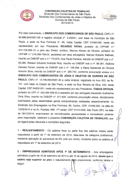Sindicato dos Comerciantes de J&oacute;ias e Objetos de Ourives de S&atilde;o