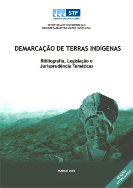 Demarca&ccedil;&atilde;o de Terras Ind&iacute;genas
