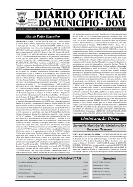DOM1817-02102015 - Di&aacute;rio Oficial Eletr&ocirc;nico do Munic&iacute;pio de