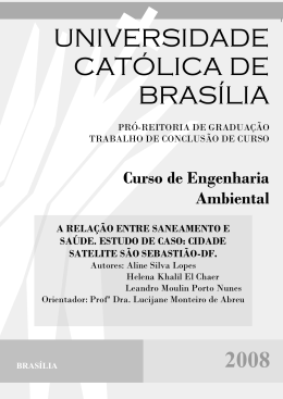 Aline Silva Lopes - Universidade Cat&oacute;lica de Bras&iacute;lia