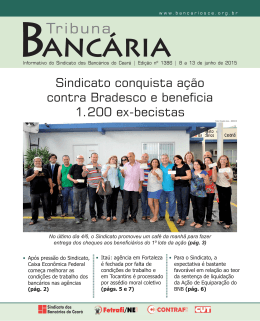 Edi&ccedil;&atilde;o n&ordm; 1386 | 8 a 13 de junho de 2015