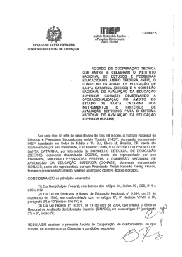 ESTADO Da sANTA CATARINA
