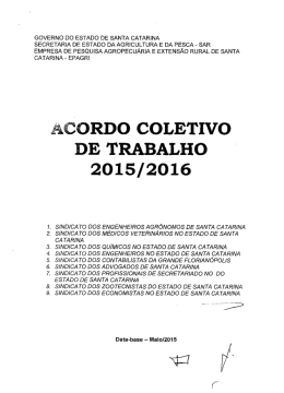 GOVERNO DO ESTADO DE SANTA CATARINA - SENGE-SC