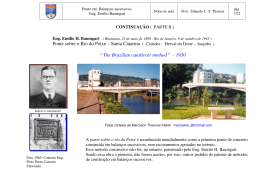 Ponte sobre o Rio do Peixe &ndash; Santa Catarina ( Cidades : Herval do