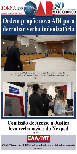 Jornal da OAB-MT