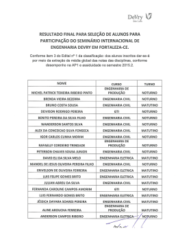 DeVry \7 - DeVry Brasil