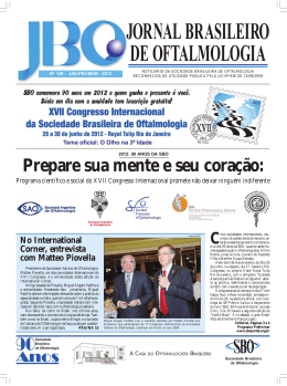 JORNAL BRASILEIRO DE OFTALMOLOGIA