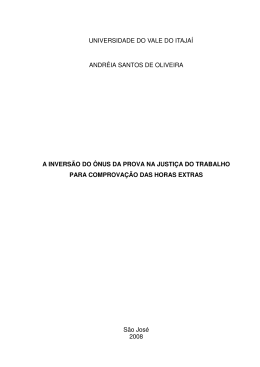 universidade do vale do itajaí andréia santos de oliveira a