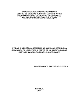 Disserta&ccedil;&atilde;o - Programa de P&oacute;s-Gradua&ccedil;&atilde;o em Educa&ccedil;&atilde;o