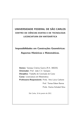 Aspectos Hist&oacute;ricos e Matem&aacute;ticos.