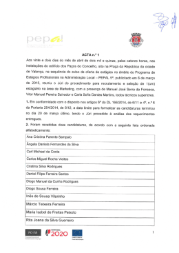 Ata 1 Pepal 2015 Área de Marketing