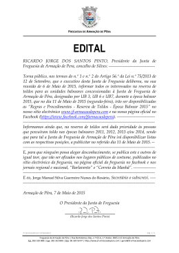 reserva de toldos na &eacute;poca balnear 2015