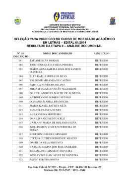 resultado da etapa ii
