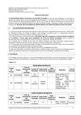 Edital - Planejar Consultoria