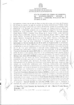 aTri os REurviao Do coNsEi.Ho rriuivieieat DE DEsENvoLvirirENTo