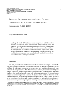 Rezar na S&eacute;, despachar no Santo Of&iacute;cio
