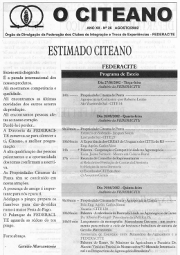 Nº 26 - Ago - Federacite