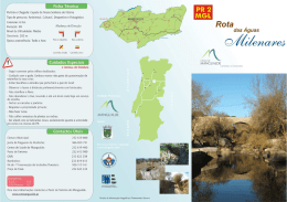 MGL PR2 Rota das Águas Milenares - Folheto