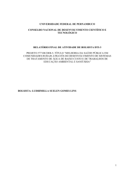 1 universidade federal de pernambuco conselho nacional de