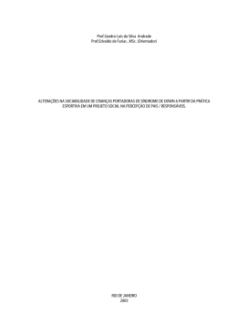 Prof. Sandro Luis da Silva Andrade Prof. Edvaldo de Farias , MSc