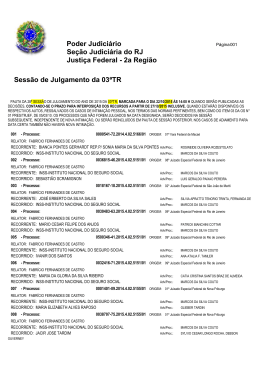 22/10/2015 - Justi&ccedil;a Federal - Se&ccedil;&atilde;o Judici&aacute;ria do Rio de Janeiro