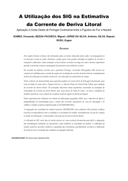 A Utilizao dos SIG na Estimativa - Intituto Geogr&aacute;fico Portugu&ecirc;s