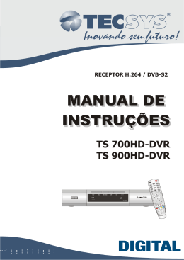 TS 700HD / 900HD DVR