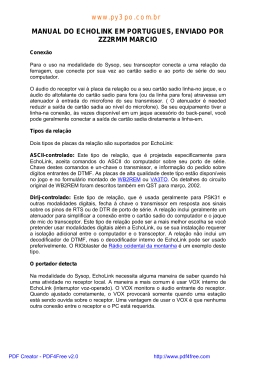 manual do echolink em portugues, enviado por zz2rmm