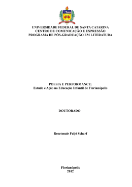 SCHARF, Rosetenair Feij&oacute; - Prefeitura Municipal de Florian&oacute;polis