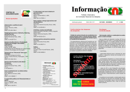 Informa&ccedil;&atilde;o - Comiss&atilde;o Nacional de Elei&ccedil;&otilde;es